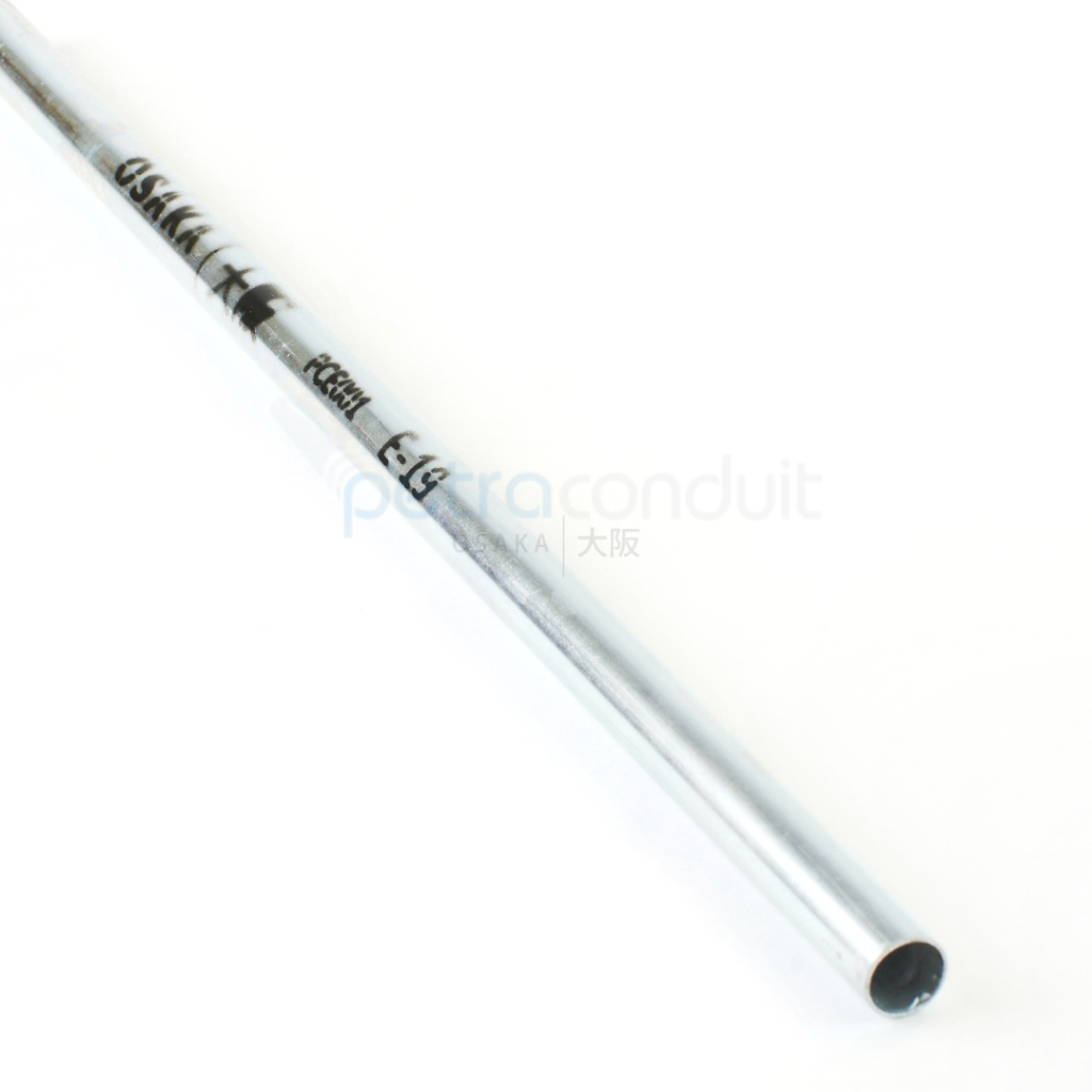 Jual Steel Pipe Conduit JIS type E (Pipa Besi Polos) uk. 1/2