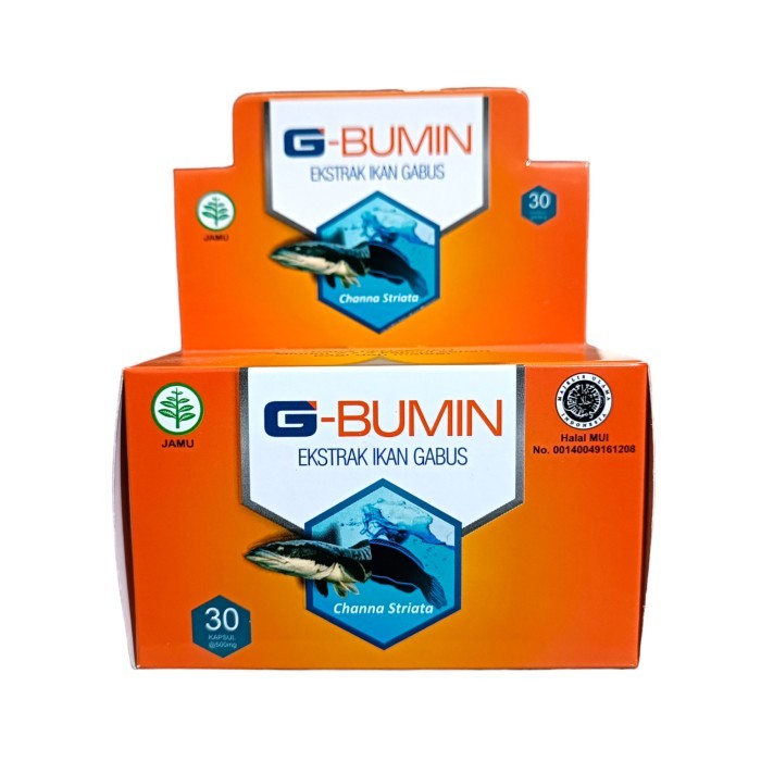 Jual Kapsul G Bumin Ekstrak Ikan Gabus - JAMU EKSTRAK IKAN GABUS (HARGA ...