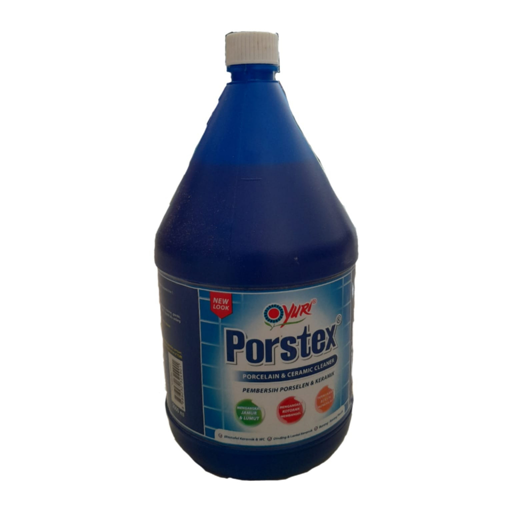 Jual Yuri PORSTEX Porselen Botol Biru 2 Liter 2000ml Pembersih Lantai ...