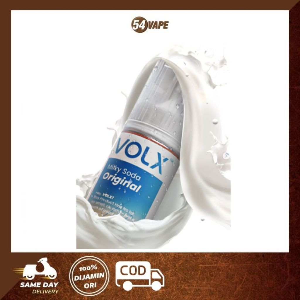 Jual VOLX Milky Soda Original Salt 30ml | Shopee Indonesia