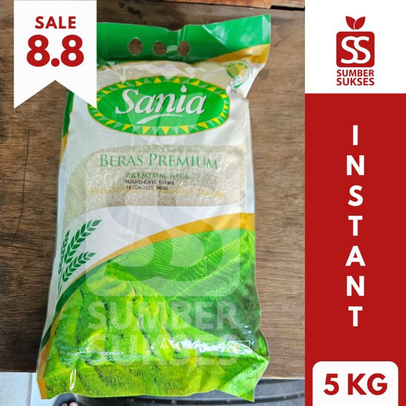 Jual [SURABAYA] BERAS SANIA - 5 KG | Shopee Indonesia