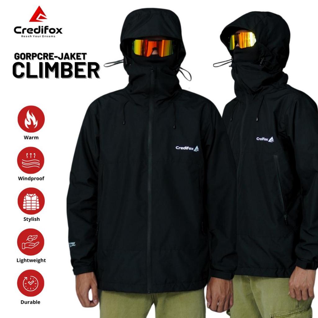 Jual CREDIFOX Jaket Gunung Gorpcore Seri CLIMBER Bahan Taslan JN ...