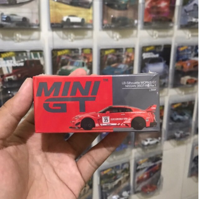 Jual Nissan Gtr R35 Lbwk Merah Suksuwana Mini Gt Unsealed | Shopee ...