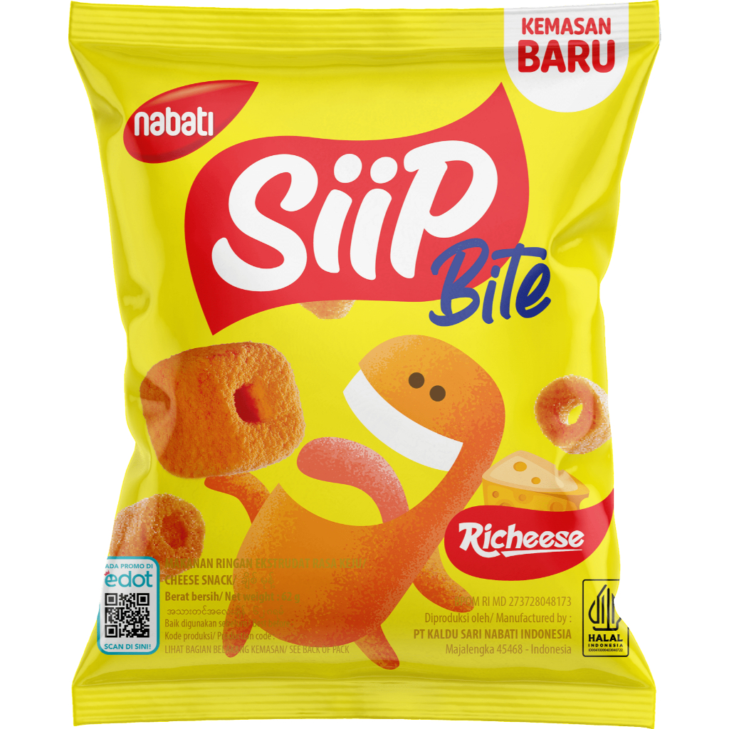 Jual SIIP Bites Richeese 57g | Shopee Indonesia