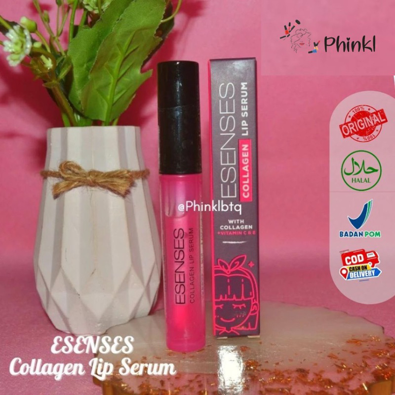 Jual ღ PHINKL ღ ESENSES ESENSES Lip Collagen Serum Viral lipoil