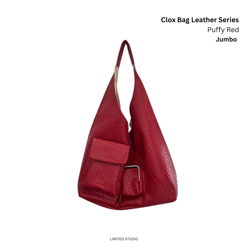 Jual Clox Bag Jumbo - Leather Edition [LIMITED STUDIO] | Shopee Indonesia