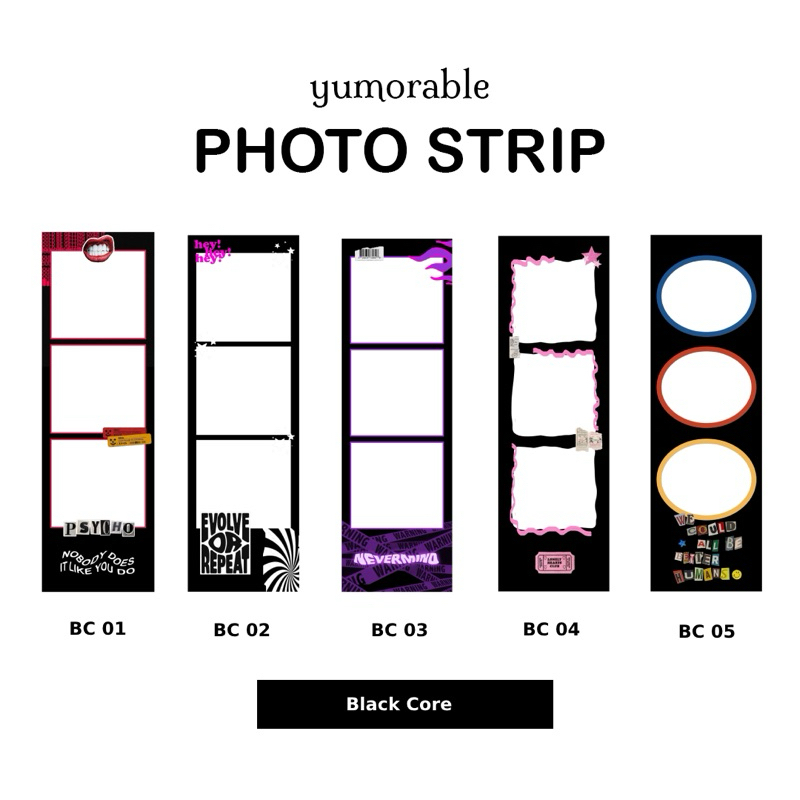 Jual NEW KATALOG yumorable Photo Strip [Custom] Vol.2 Frame Variasi ...
