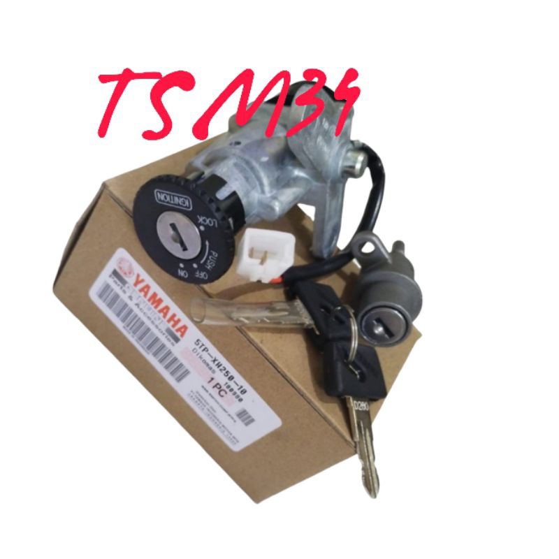 Jual kunci kontak motor Jupiter z Vega r new kunci + kunci jok motor ...