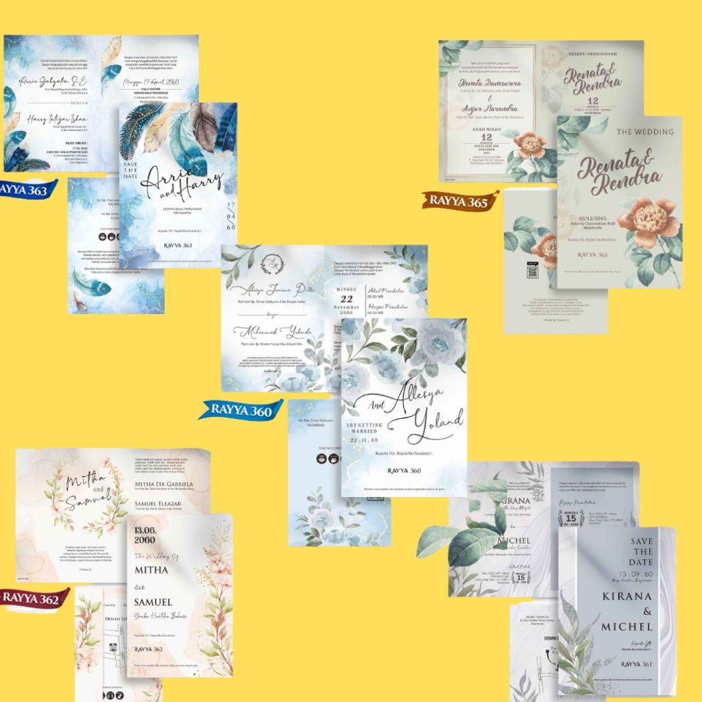 Jual Rayya 363 | Blangko Undangan | Distributor Undangan | Blangko ...