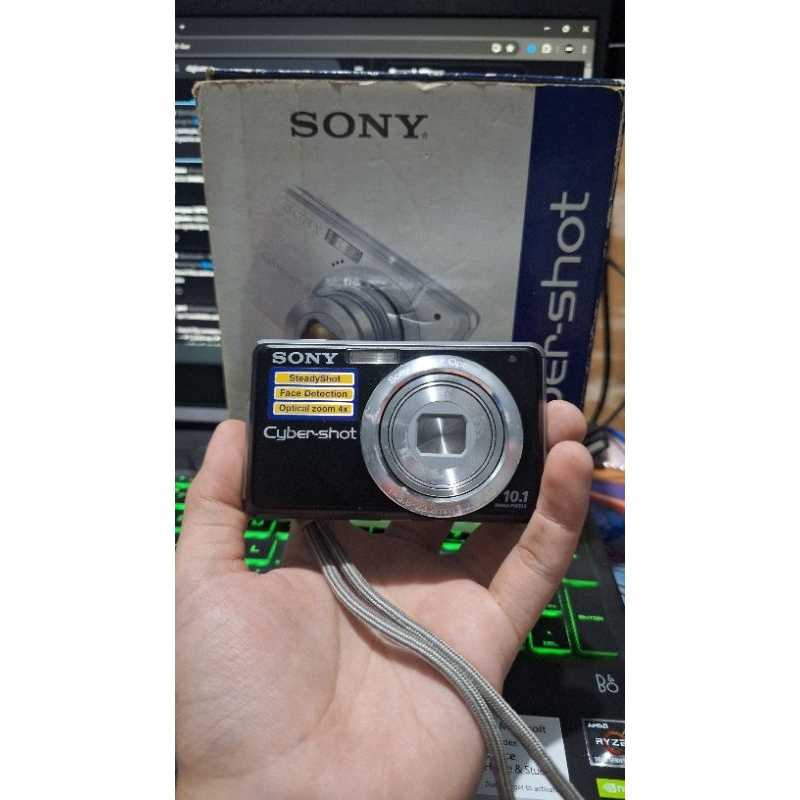 Sony Cyber-shot DSC-S950 10.1 MP Zoom 4x – Appareil Photo Numérique Noir – Sans Batterie Ni Chargeur