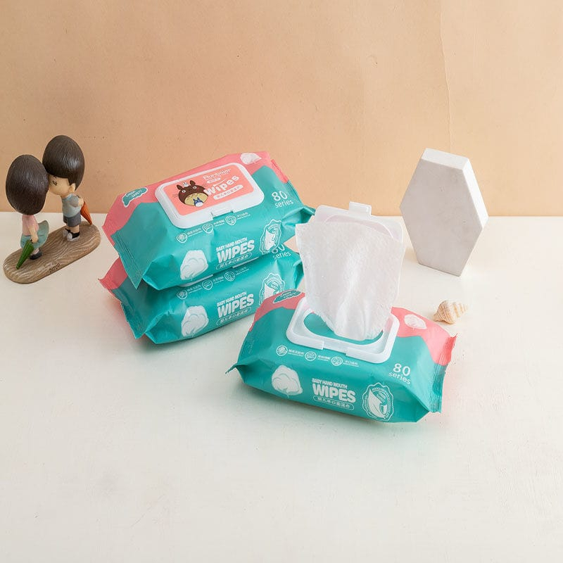 Jual [ snack time ] TISU BASAH BAYI ISI 80 Series TISSUE BASAH BABY ...