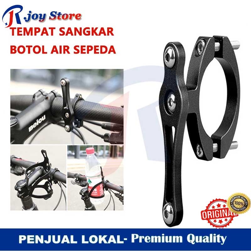 Jual Bracket Tempat Botol Minum Sepeda Alumunium Aloy Kualitas Premium ...