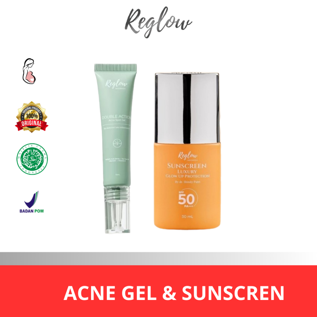 Jual Reglow Sunscreen Luxury Glow Up Protection SPF 50 PA+++ | Reglow ...