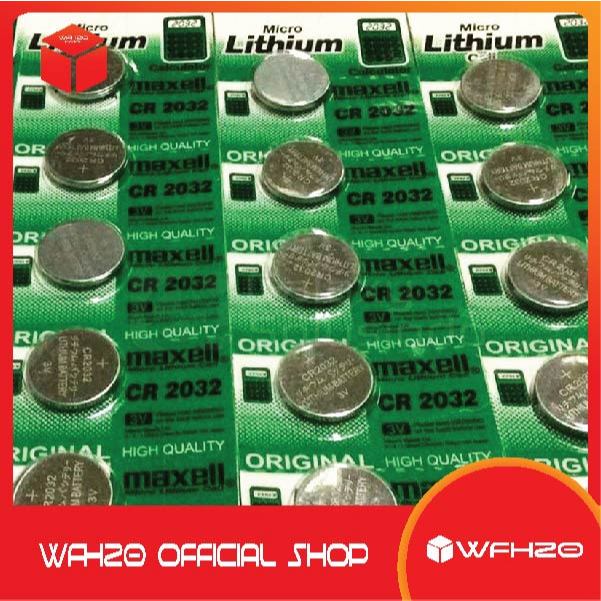 Jual Baterai Kancing CR2032 Battery Remote Kalkulator Jam Modul RTC CR ...