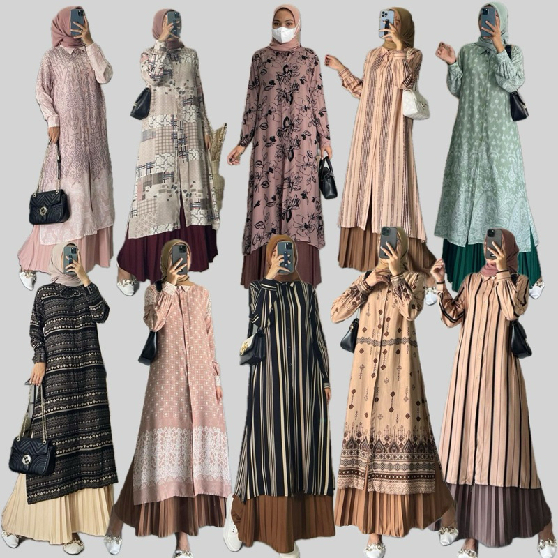 Jual NEVILA RANDOM MOTIF by Zalfa outfit / SALE Baju Atasan Wanita ...