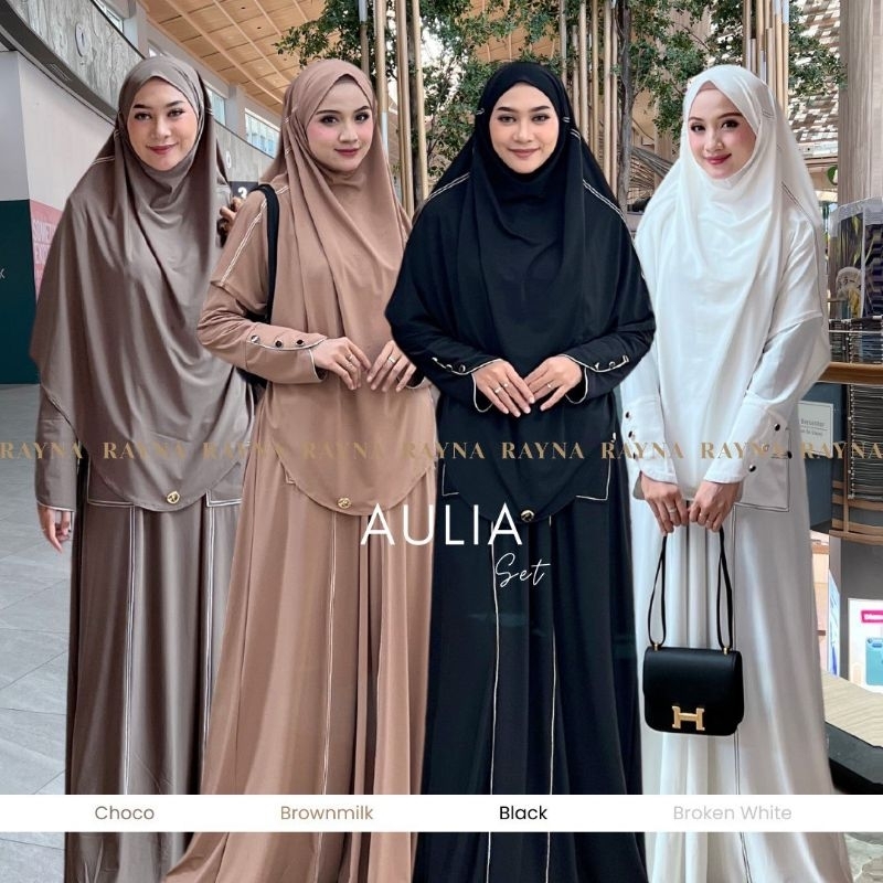 Jual Aulia set syari original Ray.na | Shopee Indonesia