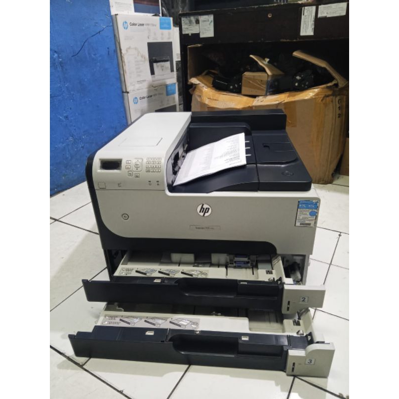 Jual Printer Hp laserjet 700 M712 Monocrom A3 Duplex Network | Shopee ...