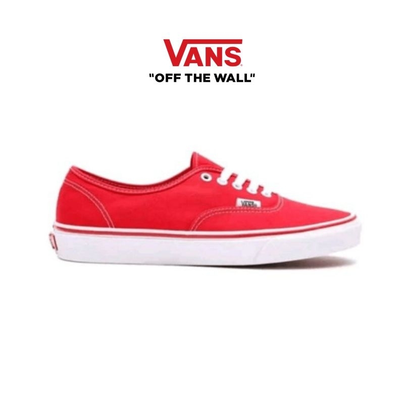 Jual VANS AUTHENTIC RED (100% ORIGINAL) | Shopee Indonesia