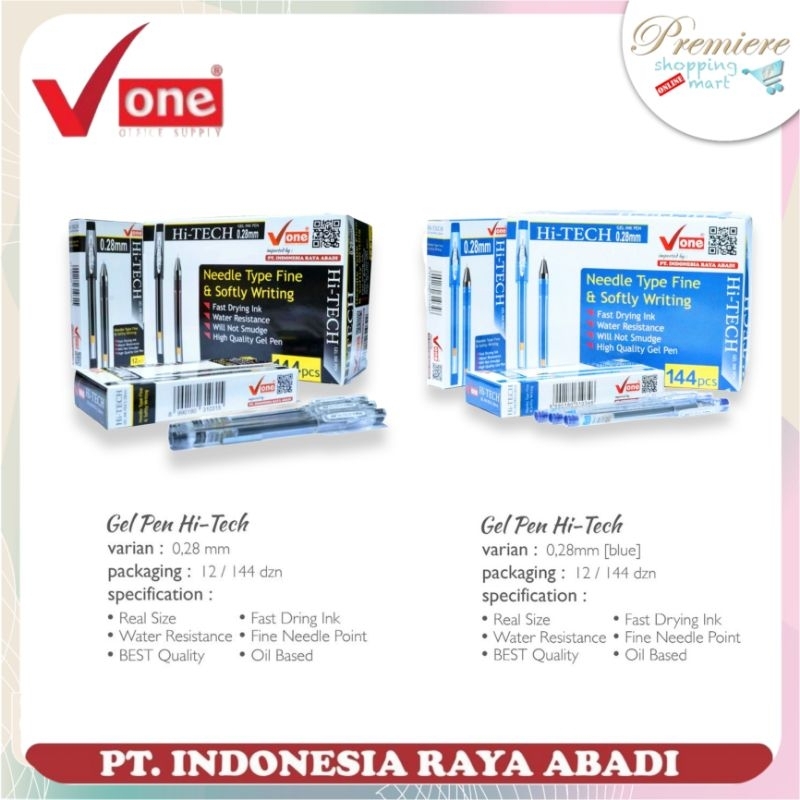 Jual PULPEN GEL HI-TECH OIL BASED / TINTA OIL PEN / BULPEN BIRU HITAM ...