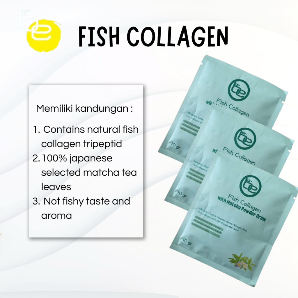 Jual Paket Collagen Fish With Matcha/Powder Drink/Mactha Drink | Shopee ...