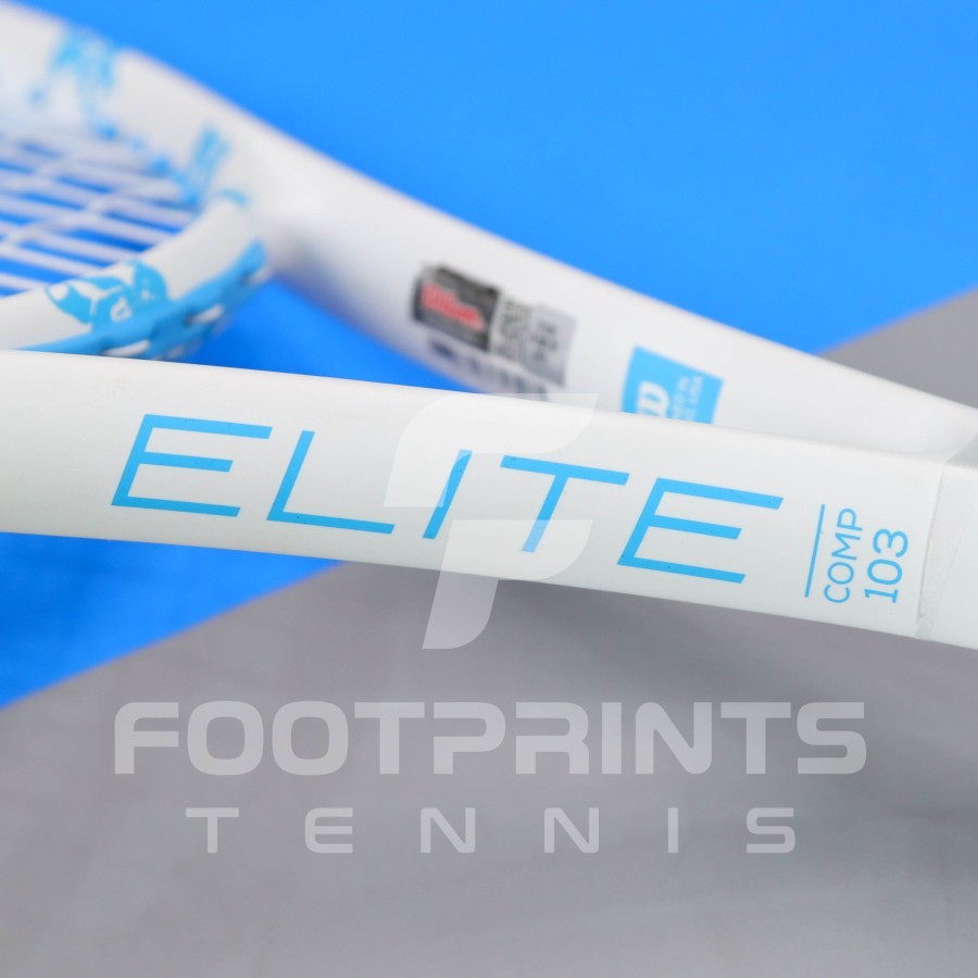 Jual Raket Tenis Wilson Elite Comp 103 Bear Blue Tennis Racket Original ...