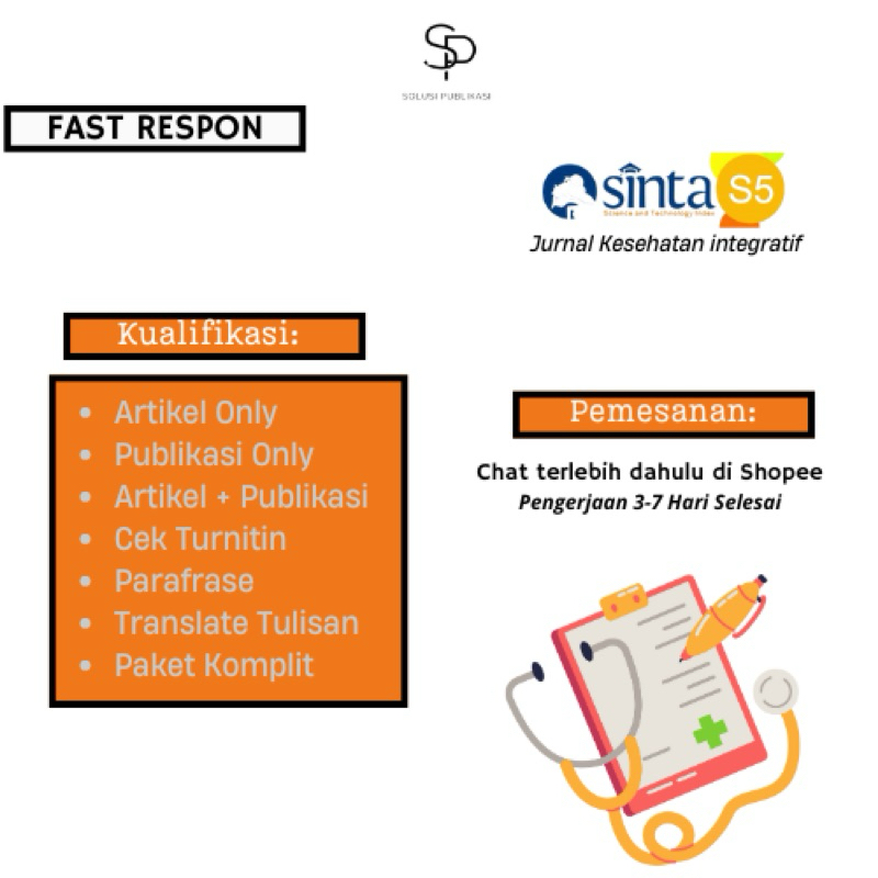 Jual Jurnal Kesehatan Sinta 5 (Fast Track) | Shopee Indonesia