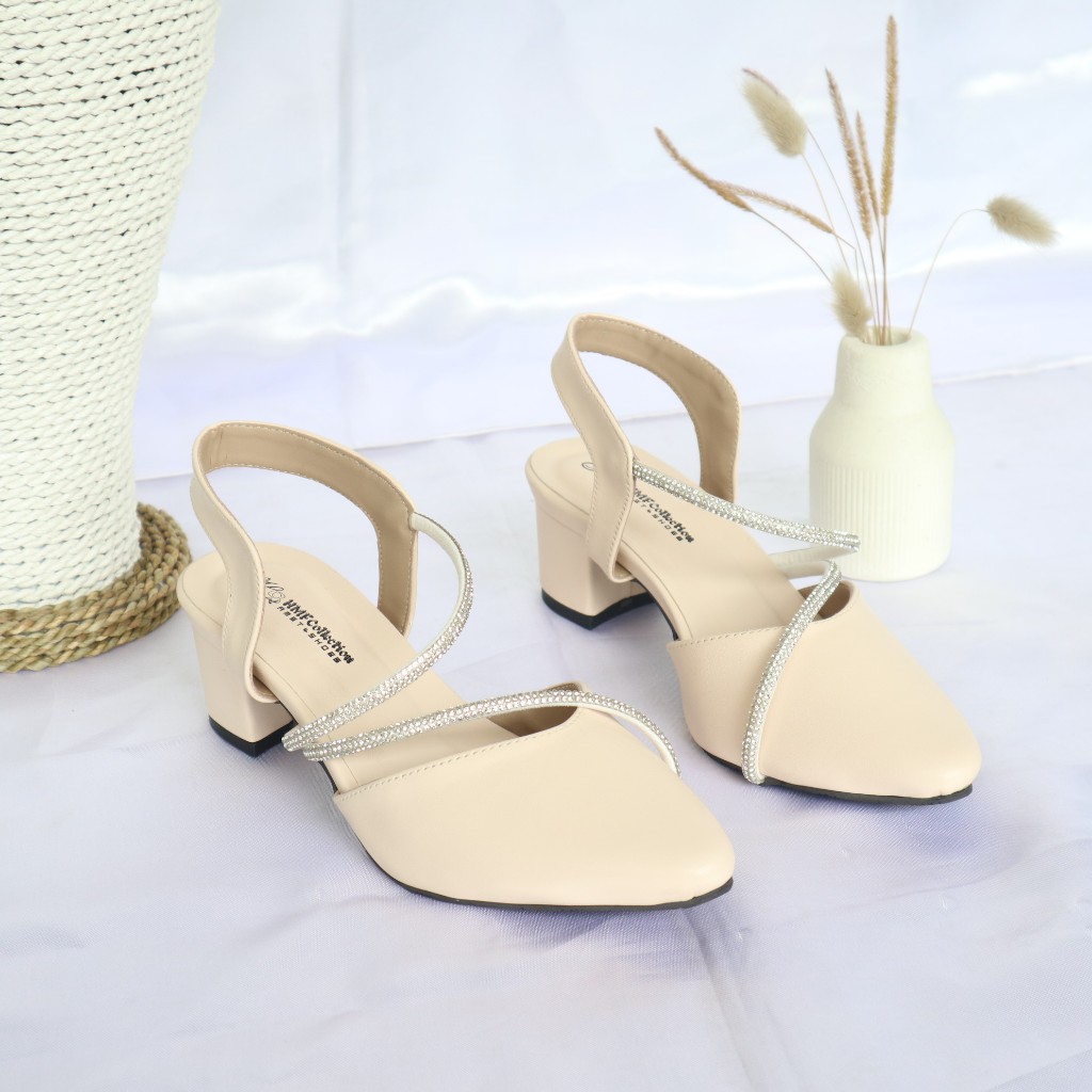 Jual Heels Wanita Srendal Simple Hels Remaja Haktahu Bisa Cod Hak ...