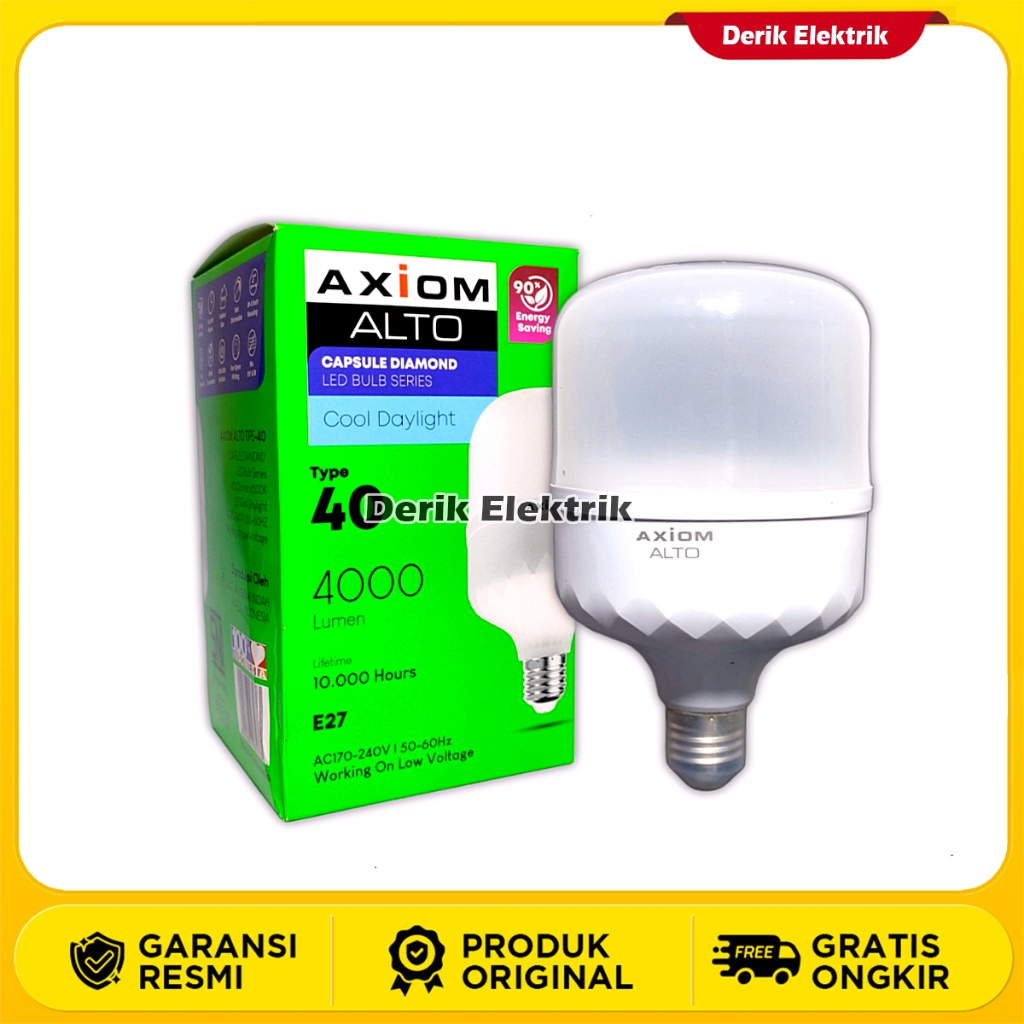 Jual AXIOM LAMPU LED 40WATT MURAH | Shopee Indonesia