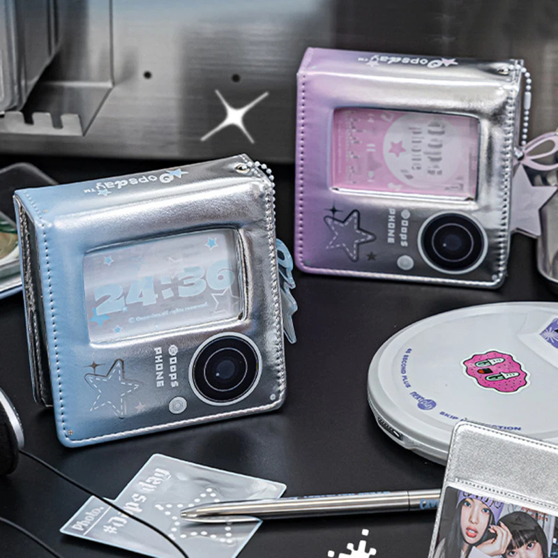 Jual Camera Shaped Photocard Holder Photo Card Binder Photo Album Photo ...