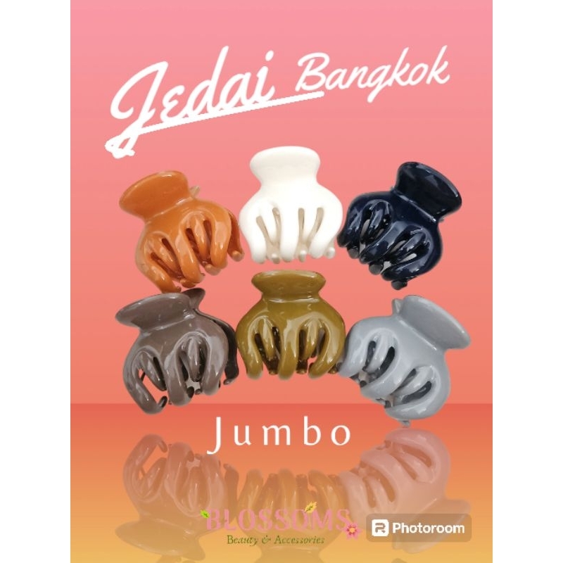 Jual Jedai Rambut Bangkok Jumbo 7 cm cakar 5 | Shopee Indonesia