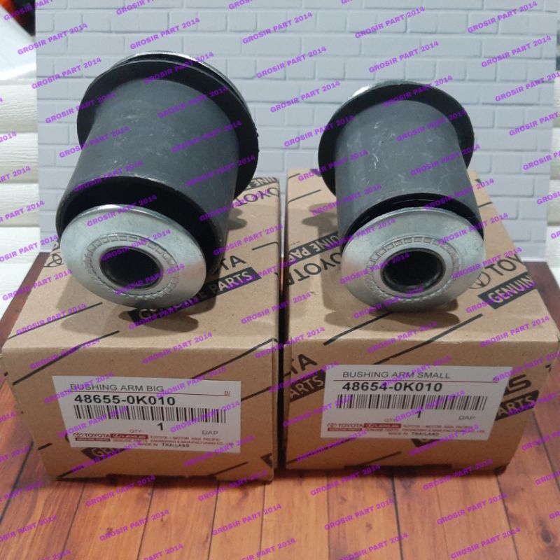 Jual BUSHING LOW ARM BIG SMALL INNOVA ORIGINAL 2PC BUSHING SAYAP BESAR ...