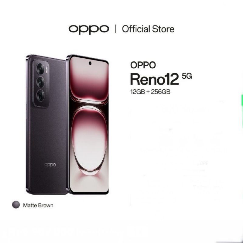 Jual OPPO RENO 12 5G RAM 12/256 BARU GARANSI RESMI | Shopee Indonesia