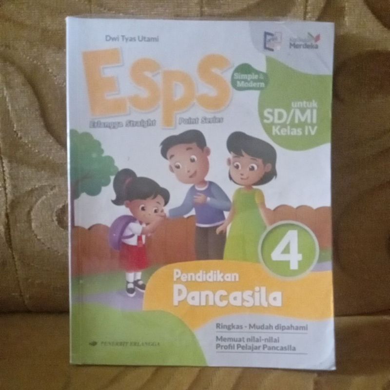 Jual Buku ESPS kelas 4 Pendidikan Pancasila ORI (bekas) | Shopee Indonesia