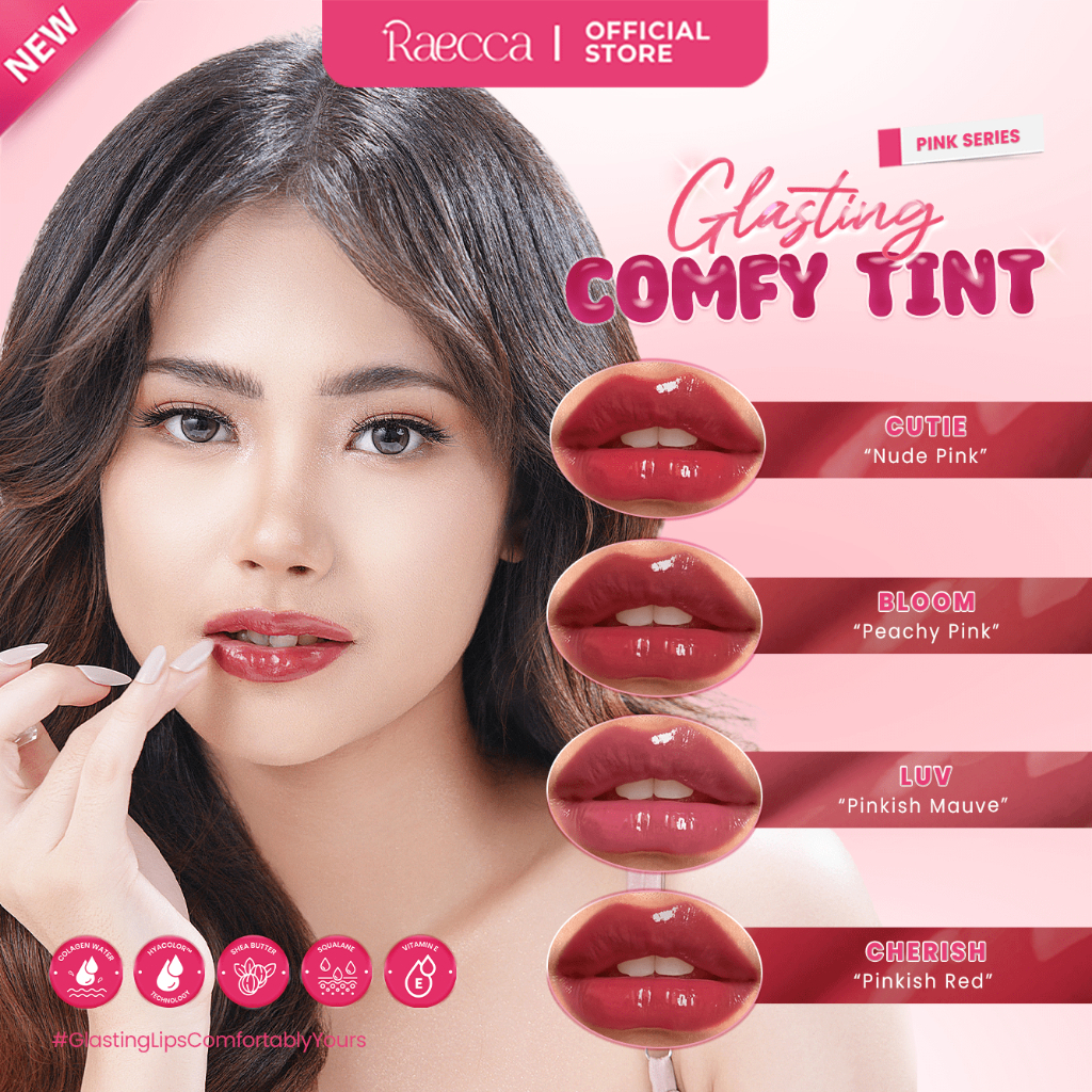 Jual GLAMOIRE - [New Launching] RAECCA Glasting Comfy Tint | Shopee ...