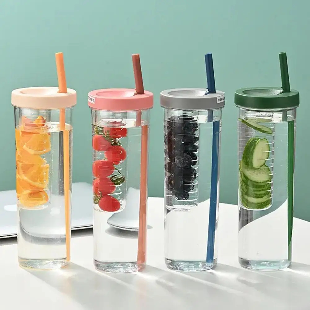 Jual Botol Minum Bening Infus Water Anti Tumpah Bahan BPA FREE Tebal ...