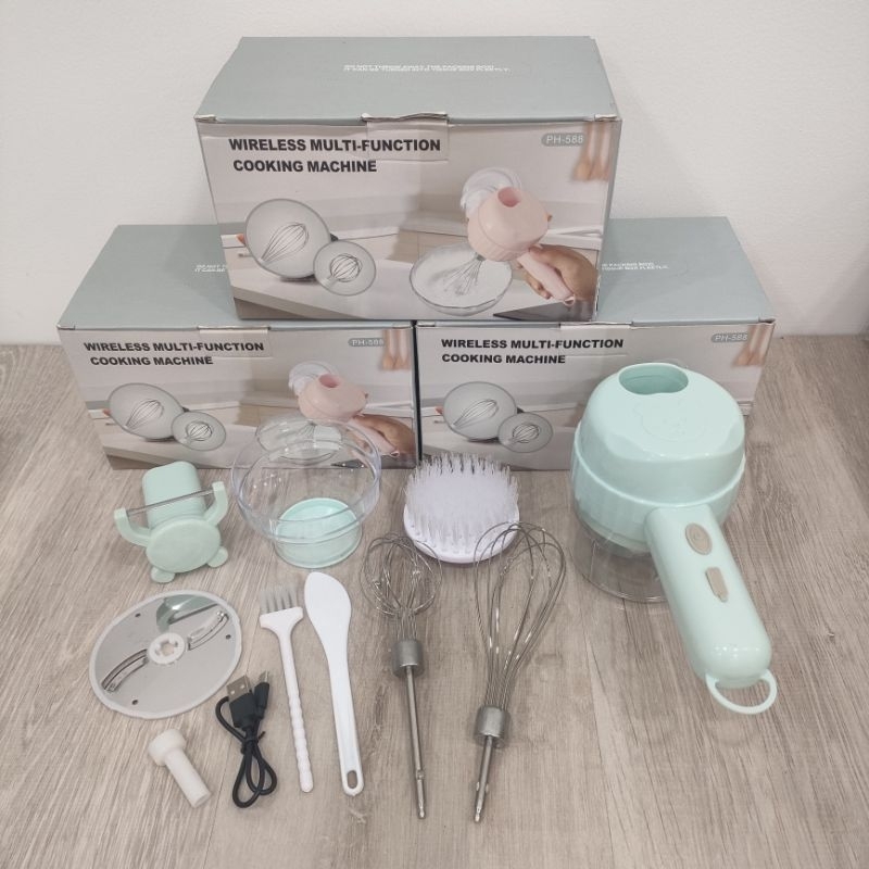 Jual MINISO BALI | Blender Chopper Multifungsi Alat Pemotong Bumbu ...
