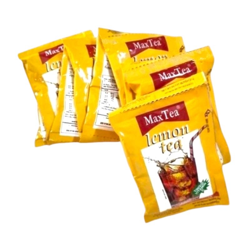 Jual MAX TEA LEMON TEA 1 RENCENG ISI 10 SACHET | Shopee Indonesia