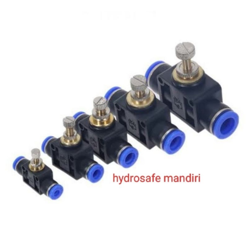 Jual Fitting speed control pneumatic selang 6 mm MSA/SA 6 | Shopee ...