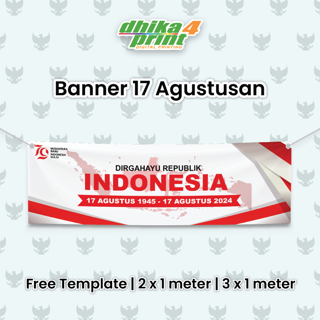 Jual Banner Spanduk agustusan 17 agustus hut indonesia | Agustusan ...