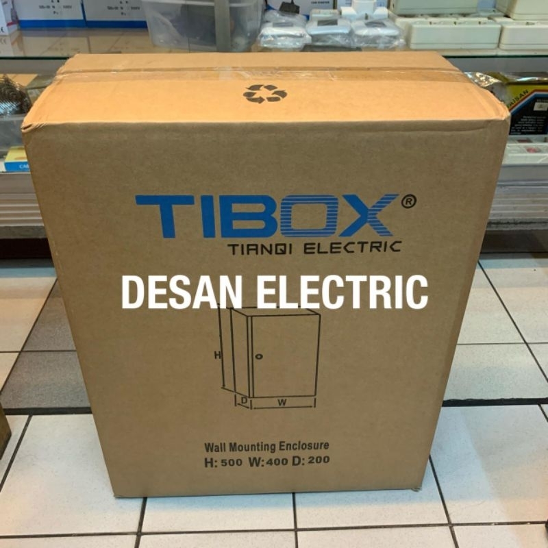 Jual Tibox Sheet Steel Box Panel Besi Size 500x400x200 mm Type T-5040/ ...