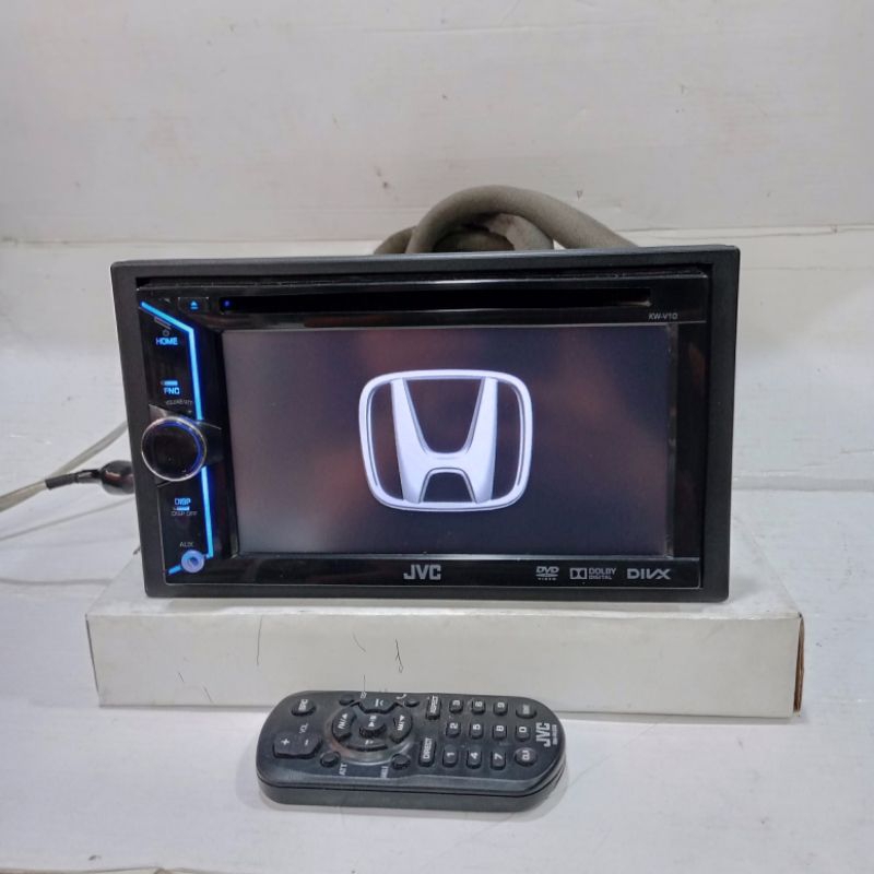 Headunit merk JVC standar Honda jazz / HR-V
