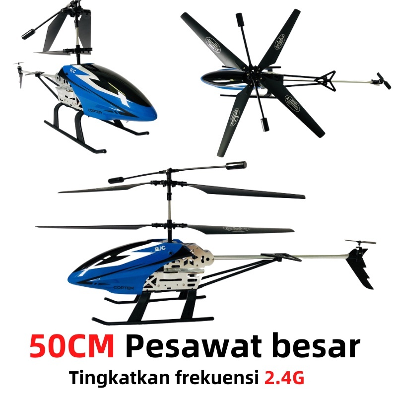 Jual Helikopter Remote Control Besar 3,5 Channel Bahan Paduan RC ...