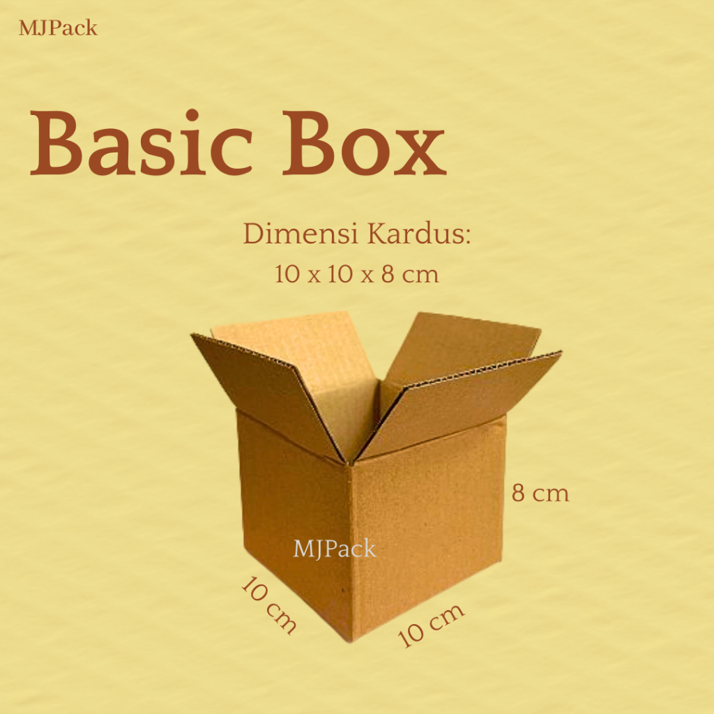 Jual KARDUS 10x10x8 cm || Box Karton Corrugated || Box Biasa | Shopee ...