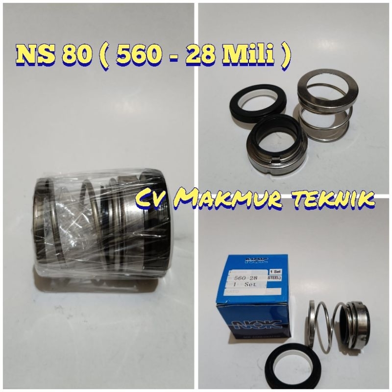 Jual NS 80 (560-28mili) mechanical seal pompa NS 80 | Shopee Indonesia