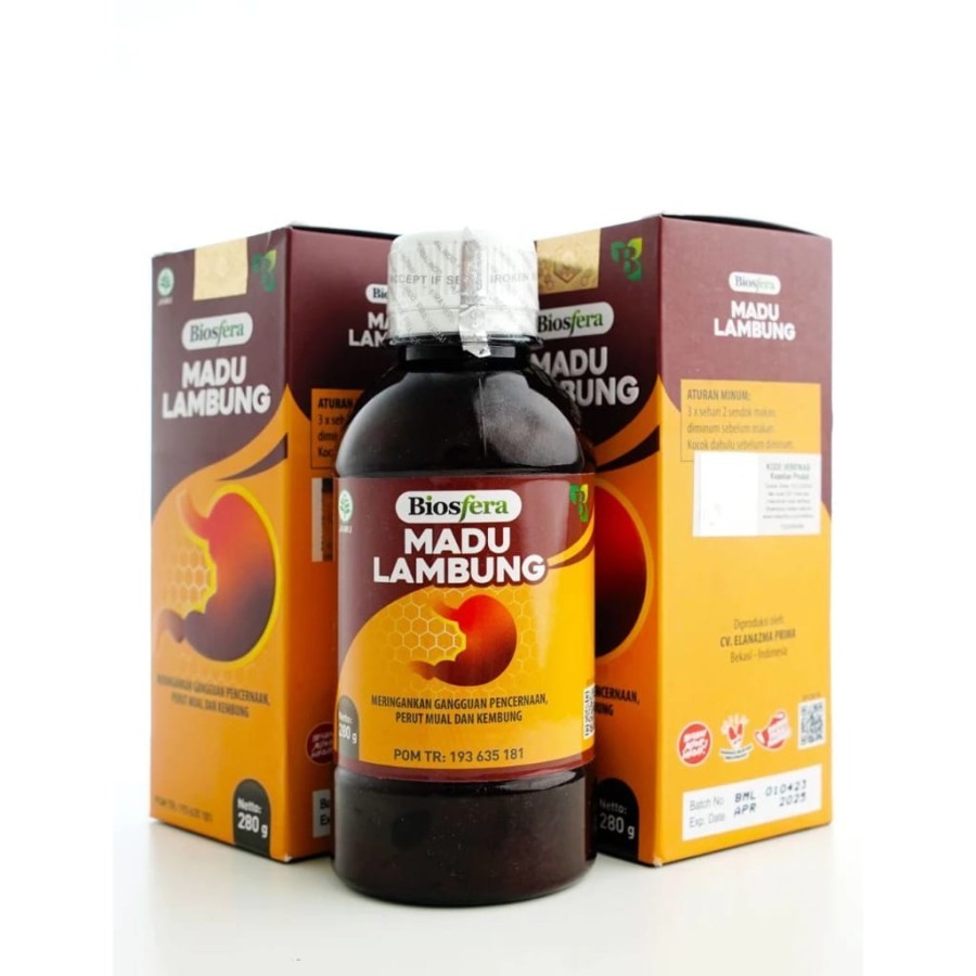 Madu Biomaag |ATASI Maag KRONIS, Asam Lambung Tinggi, Gerd, Radang Usus- Madu Bio Maag 280