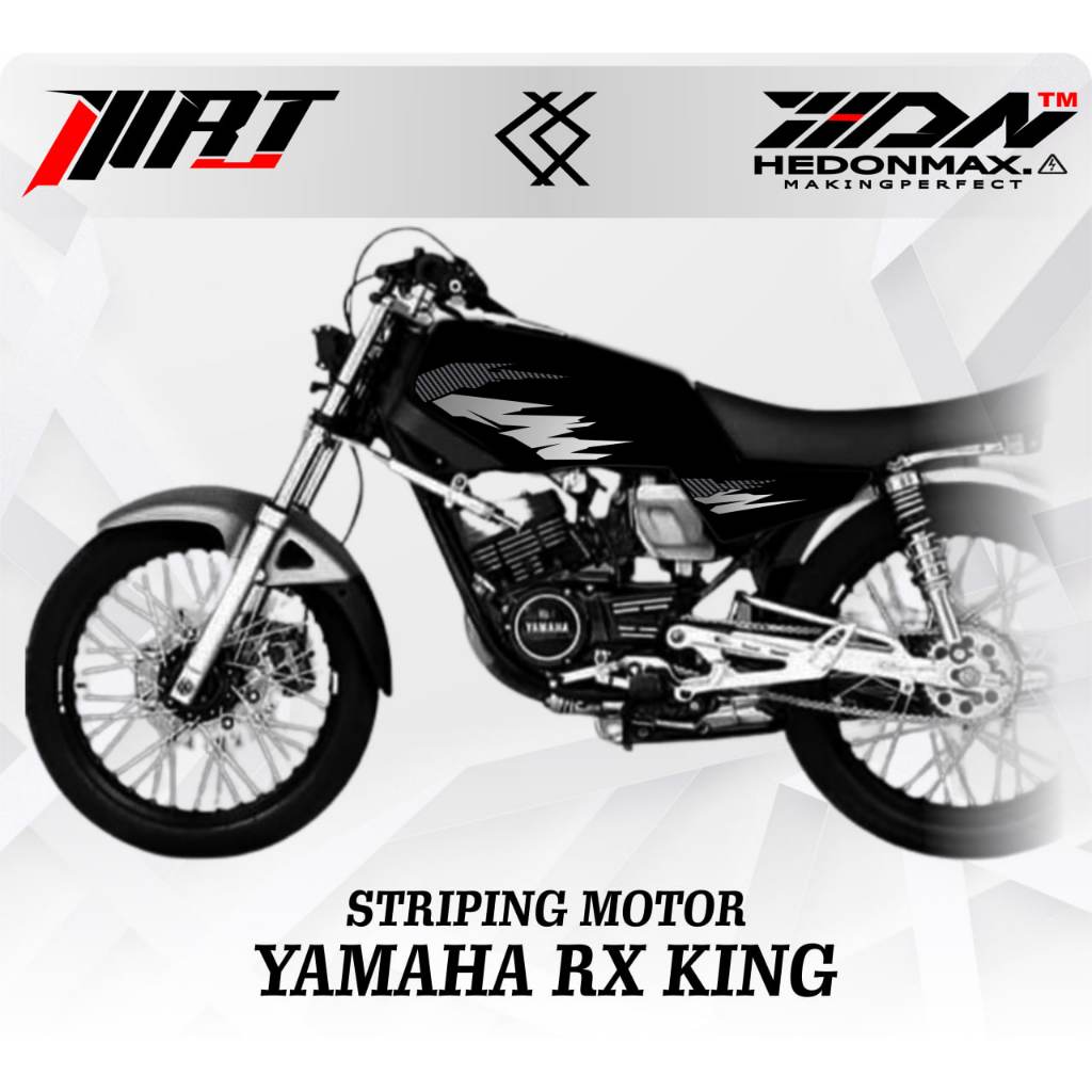 Jual Striping RX KING - Stiker Transparan RXKING Carbon (Sudah ...