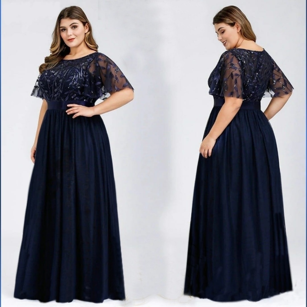 Jual Long Dress Natal Gaun Tile Mutiara Pesta Kondangan Bridesmaid ...