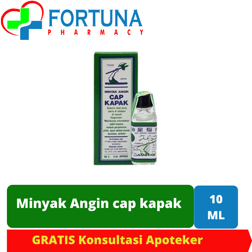 Jual Manyak Angin Cap Kapak 10 ML | Shopee Indonesia