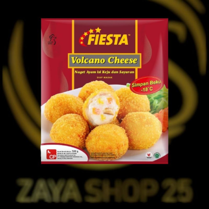 Jual Fiesta Cheese Volcano 500gr | Shopee Indonesia
