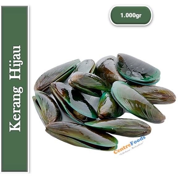 Jual Kerang Hijau Segar - Kerang Ijo Cangkang Fresh | 1.000gr [ Harga ...